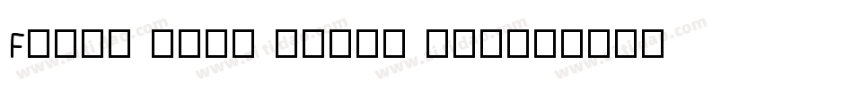 First font lower fat字体转换
